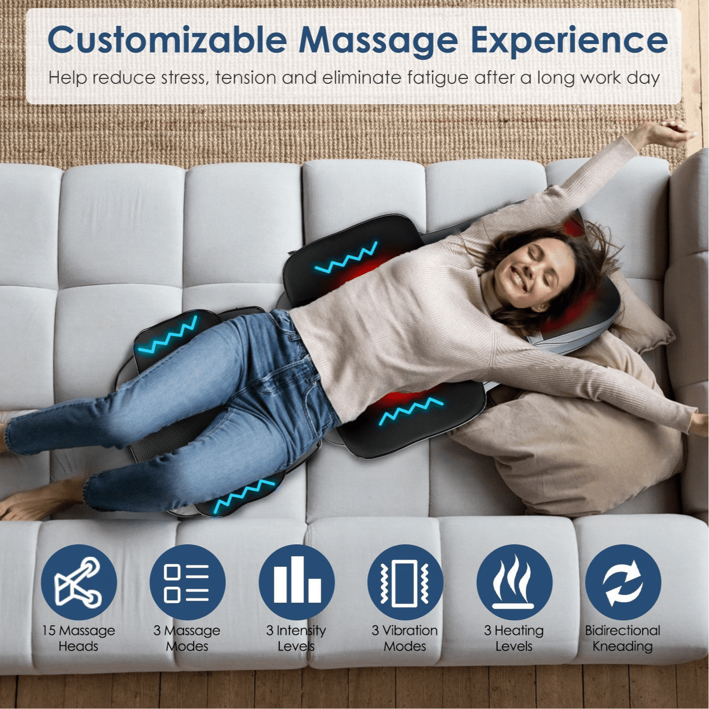 Full Body Shiatsu Massage Chair - EaseUniversal