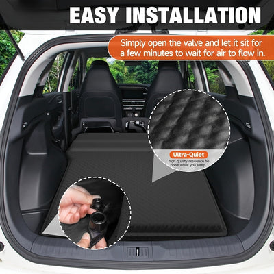 Air Mattresses For SUV, Self - Inflating Sleeping Airbed, Memory Foam Trunk Camping, For Car And SUV Outdoor Travel - EaseUniversal