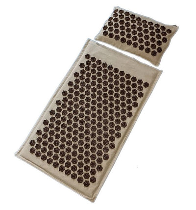 Organic Linen Lotus Acupuncture Needle Mat - EaseUniversal