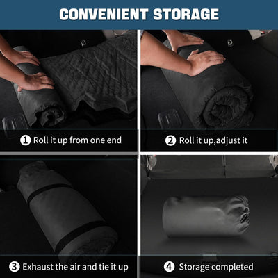 ESLA TModel Y Mattress - Self - Inflating Memory Foam Bed Air Mattress For Model Y, Thickened Travel Camping SUV Sleeping Pad With Storage Bag - EaseUniversal