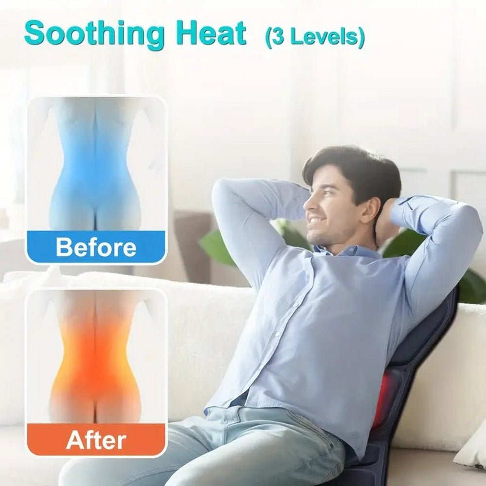 Vibrating Heating Relaxation Cushion - EaseUniversal