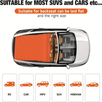 Air Mattresses For SUV, Self - Inflating Sleeping Airbed, Memory Foam Trunk Camping, For Car And SUV Outdoor Travel - EaseUniversal