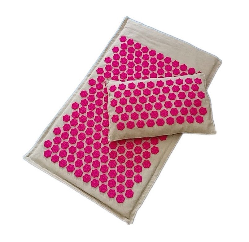 Organic Linen Lotus Acupuncture Needle Mat - EaseUniversal