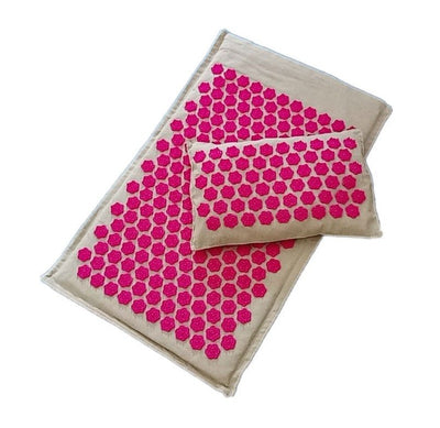 Organic Linen Lotus Acupuncture Needle Mat - EaseUniversal